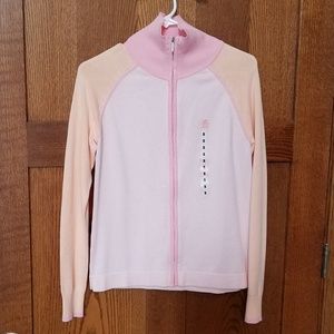 NWT Tommy Hilfiger zip down cardigan.  Size small